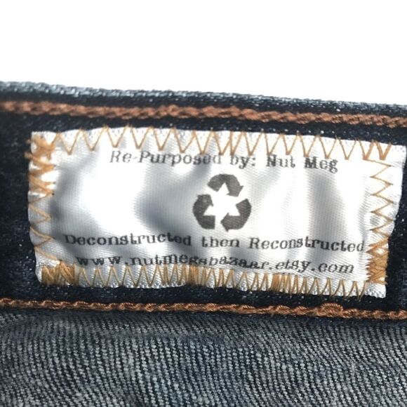 Guess Jeans Reconstructed Denim Skirt - Picture 5 of 10